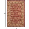 image:imageSAFAVIEH Mahal Collection Area Rug  51 x 77 Red amp Natural Traditional Oriental Design NonShedding amp Easy Care Ideal for High Traffic Areas in Living Room Bedroom MAH697ARedNatural