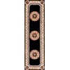 image:imageSAFAVIEH Naples Collection Area Rug  8 x 10 Black amp Ivory Handmade Wool Oriental Pattern Ideal for Living Room Bedroom Dining Space Home Office NA901Z8BlackIvory