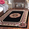 image:imageSAFAVIEH Naples Collection Area Rug  8 x 10 Black amp Ivory Handmade Wool Oriental Pattern Ideal for Living Room Bedroom Dining Space Home Office NA901Z8BlackIvory