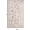image:imageSAFAVIEH Reflection Collection Runner Rug  23 x 8 Beige amp Cream NonShedding amp Easy Cleaning Ideal for Living Room Bedroom RFT665ABeigeCream