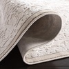 image:imageSAFAVIEH Reflection Collection Runner Rug  23 x 8 Beige amp Cream NonShedding amp Easy Cleaning Ideal for Living Room Bedroom RFT665ACremeIvory