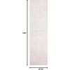 image:imageSAFAVIEH Reflection Collection Runner Rug  23 x 8 Beige amp Cream NonShedding amp Easy Cleaning Ideal for Living Room Bedroom RFT665ACremeIvory