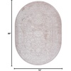 image:imageSAFAVIEH Reflection Collection Runner Rug  23 x 8 Beige amp Cream NonShedding amp Easy Cleaning Ideal for Living Room Bedroom RFT665ACremeIvory