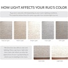 image:imageSAFAVIEH Reflection Collection Runner Rug  23 x 8 Beige amp Cream NonShedding amp Easy Cleaning Ideal for Living Room Bedroom RFT665AIvoryWhite