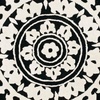 image:imageSAFAVIEH Soho Collection 8 Round Light GreyIvory SOH732K Handmade Premium Wool amp Viscose Area RugBlackIvory