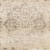 image:imageSAFAVIEH Vintage Collection Area Rug  6 Round Warm Beige Oriental Medallion Distressed Viscose Design Ideal for High Traffic Areas in Living Room Bedroom VTG113660Warm Beige