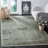 image:imageSAFAVIEH Vintage Collection Area Rug  6 Round Warm Beige Oriental Medallion Distressed Viscose Design Ideal for High Traffic Areas in Living Room Bedroom VTG113660Warm Beige