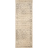 image:imageSAFAVIEH Vintage Collection Area Rug  6 Round Warm Beige Oriental Medallion Distressed Viscose Design Ideal for High Traffic Areas in Living Room Bedroom VTG113660Warm Beige