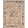 image:imageSAFAVIEH Vintage Collection Area Rug  6 Round Warm Beige Oriental Medallion Distressed Viscose Design Ideal for High Traffic Areas in Living Room Bedroom VTG113660Warm Beige