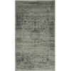 image:imageSAFAVIEH Vintage Collection Area Rug  6 Round Warm Beige Oriental Medallion Distressed Viscose Design Ideal for High Traffic Areas in Living Room Bedroom VTG113660Spruce