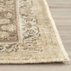 image:imageSAFAVIEH Vintage Collection Area Rug  6 Round Warm Beige Oriental Medallion Distressed Viscose Design Ideal for High Traffic Areas in Living Room Bedroom VTG113660Warm Beige