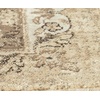 image:imageSAFAVIEH Vintage Collection Area Rug  6 Round Warm Beige Oriental Medallion Distressed Viscose Design Ideal for High Traffic Areas in Living Room Bedroom VTG113660Warm Beige