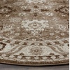 image:imageSAFAVIEH Vintage Hamadan Collection Area Rug  67 Round Dark Grey amp Ivory Traditional Persian Design NonShedding amp Easy to Clean Ideal for Living Room Bedroom Dining Space VTH214MOrangeBlue