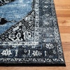 image:imageSAFAVIEH Vintage Hamadan Collection Area Rug  8 x 10 Orange amp Multi Oriental Traditional Persian Design NonShedding amp Easy Care Ideal for High Traffic Areas in Living Room Bedroom VTH217BBlueGrey
