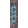 image:imageSAFAVIEH Vintage Hamadan Collection Area Rug  8 x 10 Orange amp Multi Oriental Traditional Persian Design NonShedding amp Easy Care Ideal for High Traffic Areas in Living Room Bedroom VTH217BRedLight Blue