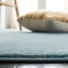 image:imageSAFAVIEH Vision Collection Area Rug  5 Round Aqua Modern Ombre Design NonShedding amp Easy to Clean Ideal for Living Room Bedroom Dining Space VSN606B