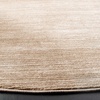 image:imageSAFAVIEH Vision Collection Area Rug  5 Round Light Brown Modern Ombre Design NonShedding amp Easy to Clean Ideal for Living Room Bedroom Dining Space VSN606C