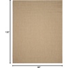 image:imageSAFAVIEH Washable Rug Outdoor Courtyard Collection  8 x 10 Light Blue amp Light Grey NonShedding amp Easy Cleaning Ideal for Patio Backyard Mudroom DIning Space CY865337121NaturalCream