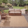 image:imageSAFAVIEH Washable Rug Outdoor Courtyard Collection  8 x 10 Light Blue amp Light Grey NonShedding amp Easy Cleaning Ideal for Patio Backyard Mudroom DIning Space CY865337121NaturalCream