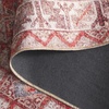image:imageSAFAVIEH Washable Rug Vintage Serapi Collection  8 x 10 Red amp Blue Slip Resistant amp Easy to Clean Ideal for Living Room Bedroom Home Office Dining Space VSP602QRedBlue