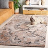 image:imageSafavieh Area Rug 8x10  Anatolia Collection  Large  Light Brown amp Grey Handmade Ideal for Living Room Bedroom Office Dining Space AN404TLight BrownGrey