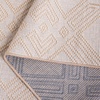 image:imageSafavieh Area Rug 8x10  Aspect Collection  Large  Ivory amp Natural Jute amp Cotton Ideal for Living Room Bedroom Office Dining Space APE456AIvoryNatural