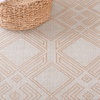 image:imageSafavieh Area Rug 8x10  Aspect Collection  Large  Ivory amp Natural Jute amp Cotton Ideal for Living Room Bedroom Office Dining Space APE456AIvoryNatural