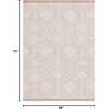 image:imageSafavieh Area Rug 8x10  Aspect Collection  Large  Ivory amp Natural Jute amp Cotton Ideal for Living Room Bedroom Office Dining Space APE456AIvoryNatural