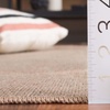 image:imageSafavieh Area Rug 8x10  Aspect Collection  Large  Natural Jute amp Cotton Trellis Pattern Ideal for Living Room Bedroom Office Dining Space APE406BNatural