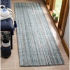 image:imageSAFAVIEH Abstract Collection Area Rug  9 x 12 Ivory amp Beige Handmade Wool amp Viscose Ideal for High Traffic Areas in Living Room Bedroom ABT141DBlueMulti