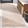image:imageSAFAVIEH Area Rug 8x10  Cape Cod Collection  Large  Natural amp Ivory Geometric Design Ideal for Living Room Bedroom Office Dining Space CAP151ANaturalRust