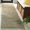 image:imageSAFAVIEH Area Rug 8x10  Cape Cod Collection  Large  Yellow amp Natural Handmade Jute amp Cotton Ideal for Living Room Bedroom Dining Space CAP236CGreenNatural