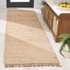 image:imageSAFAVIEH Area Rug 8x10  Natural Fiber Collection  Large  Natural amp Ivory Handmade Wool Farmhouse Style Ideal for Living Room Bedroom Dining Space NF816ANaturalIvory
