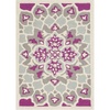image:imageSAFAVIEH Bellagio Collection Area Rug  5 Round Ivory amp Blue Handmade Medallion Wool Ideal for High Traffic Areas in Living Room Bedroom BLG610GGreyIvory