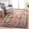 image:imageSAFAVIEH Bijar Collection Area Rug  8 x 10 Royal amp Ivory Traditional Oriental Distressed Design NonShedding amp Easy Care Ideal for High Traffic Areas in Living Room Bedroom BIJ653BRustIvory
