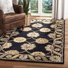 image:imageSAFAVIEH Heritage Collection 5 x 8 Black HG314A Handmade Traditional Oriental Premium Wool Area RugBlack