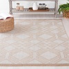 image:imageSafavieh Area Rug 8x10  Aspect Collection  Large  Ivory amp Natural Jute amp Cotton Ideal for Living Room Bedroom Office Dining Space APE456AIvoryNatural