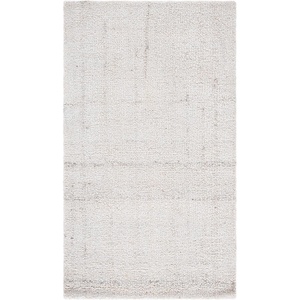 image:imageSAFAVIEH Abstract Collection Area Rug  9 x 12 Ivory amp Beige Handmade Wool amp Viscose Ideal for High Traffic Areas in Living Room Bedroom ABT141DIvoryBeige
