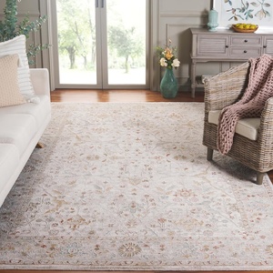 image:imageSAFAVIEH Area Rug 8x10  Culture Collection  Large  Ivory amp Blue Rust Traditional Oriental Design Ideal for Living Room Bedroom Office Dining Space CUL1529AIvoryBlue Rust