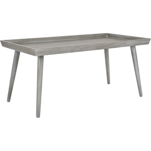 image:imageSAFAVIEH Home Collection  Nonie Rectangular Coffee Table Dusty Green Tray Top Design for Living Room COF5700GSlate  Grey