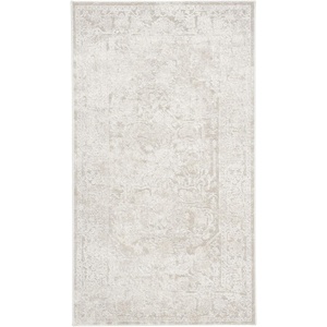 image:imageSAFAVIEH Reflection Collection Runner Rug  23 x 8 Beige amp Cream NonShedding amp Easy Cleaning Ideal for Living Room Bedroom RFT665ACremeIvory