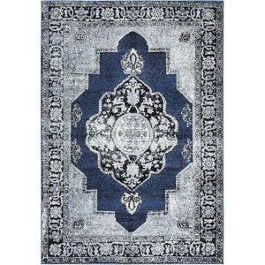 image:imageSAFAVIEH Vintage Hamadan Collection Area Rug  53 x 76 Red amp Multi Oriental Traditional Persian Design NonShedding amp Easy Care Ideal for High Traffic Areas in Living Room Bedroom VTH219ABlueGrey