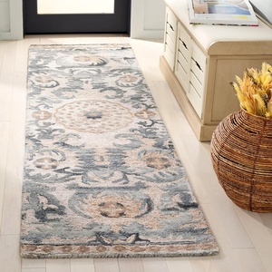 image:imageSafavieh Area Rug 8x10  Anatolia Collection  Large  Light Brown amp Grey Handmade Ideal for Living Room Bedroom Office Dining Space AN404TLight BrownGrey
