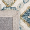 image:imageMartha Stewart x SAFAVIEH Area Rug Collection  5 x 8 Blue amp Ivory Handmade Wool Ideal for Living Room Bedroom Office Dining Space MSR4652M