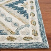 image:imageMartha Stewart x SAFAVIEH Area Rug Collection  5 x 8 Blue amp Ivory Handmade Wool Ideal for Living Room Bedroom Office Dining Space MSR4652M