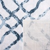 image:imageMartha Stewart x SAFAVIEH Area Rug Collection  53 x 77 Ivory amp Turquoise Blue NonShedding amp Easy Cleaning Ideal for Living Room Bedroom Office Dining Space MSR0957A