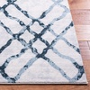 image:imageMartha Stewart x SAFAVIEH Area Rug Collection  53 x 77 Ivory amp Turquoise Blue NonShedding amp Easy Cleaning Ideal for Living Room Bedroom Office Dining Space MSR0957A
