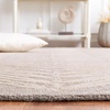 image:imageMartha Stewart x SAFAVIEH Area Rug Collection  6 Round Oolong Tea Green Handmade Wool amp Viscose Ideal for Living Room Bedroom Office Dining Space MSR3612BChamois Beige