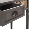 image:imageSAFAVIEH American Homes Collection Winifred Grey Wicker Console Table with StorageGrey