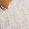 image:imageSAFAVIEH Area Rug 5x8  Abstract Collection  Beige amp Grey Handmade Wool amp Viscose Ideal for Living Room Bedroom Dining Space ABT344BBeigeGrey